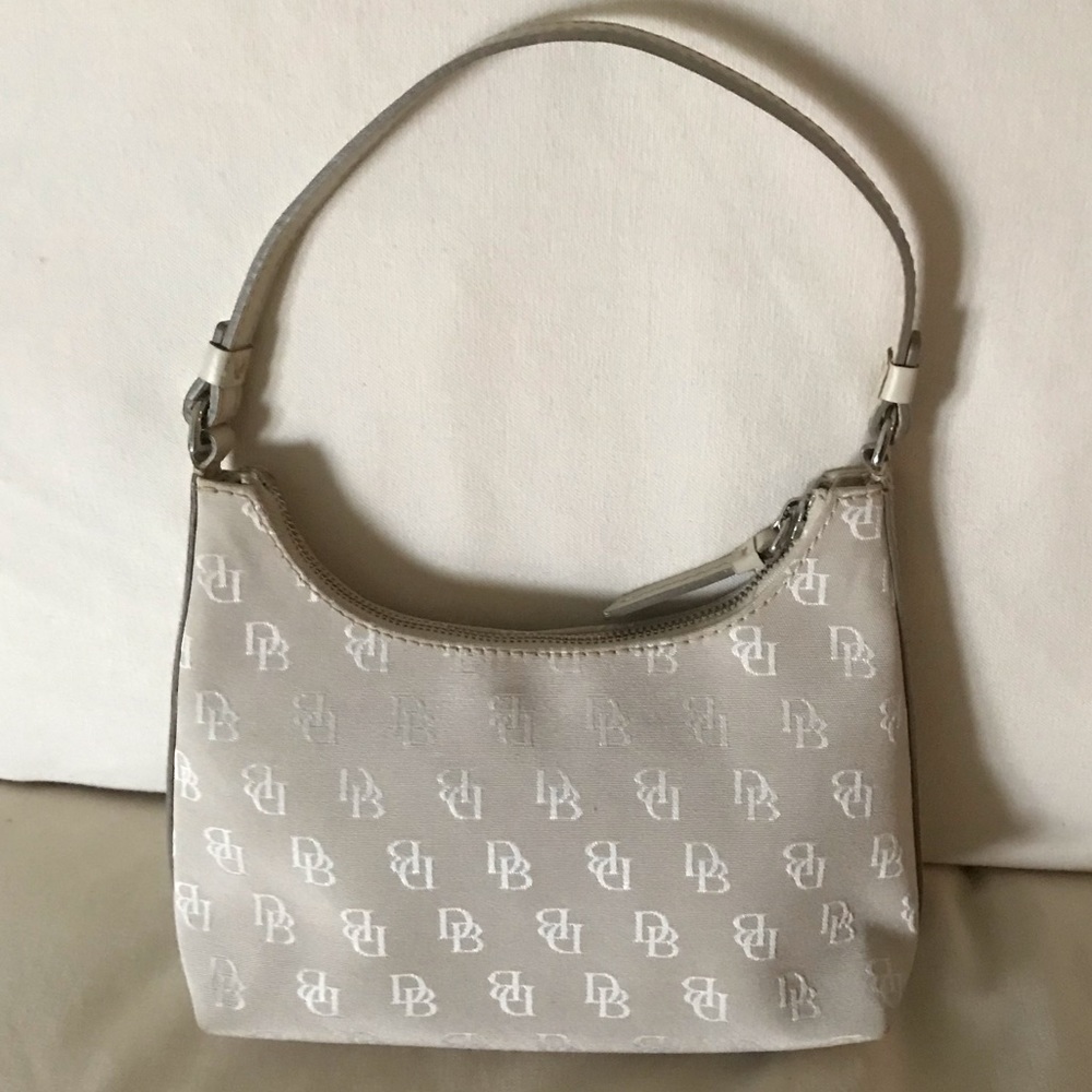 Dooney & Bourke Mini Short Shoulder Bag Ivory